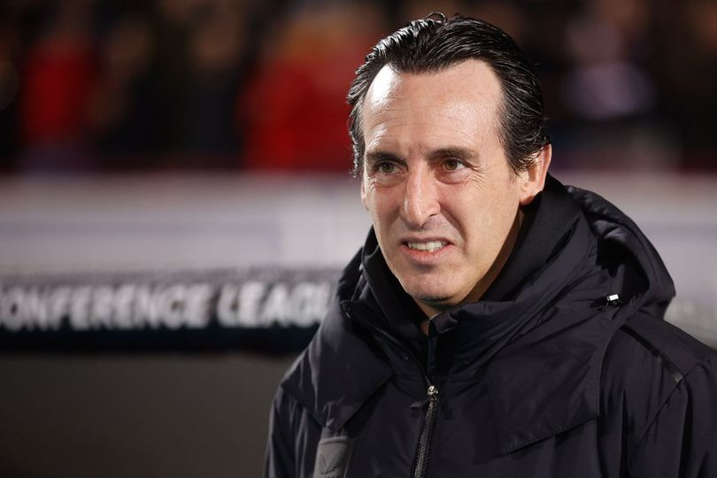 Manajer Aston Villa Unai Emery. (c) AP Photo/Armin Durgut
